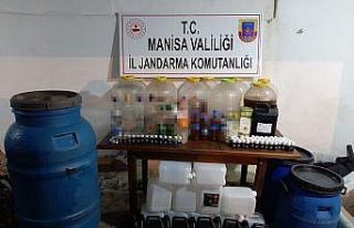 Manisa’da sahte içki operasyonu