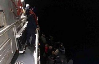 Marmaris’te 39 düzensiz göçmen kurtarıldı