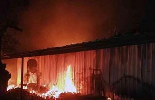 Marmaris’te işyeri yangını