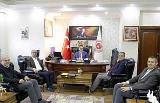 Mermerciler Derneğinden Başsavcı Dönmez’e ziyaret