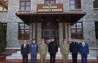 Milli Savunma Bakanı Akar ve komuta kademesinden...