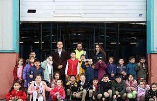 Miniklere suyun önemi eğitici gezi ile anlatıldı