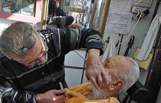 Mudurnu’nun en yaşlı berberi