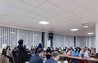 Müftülük personeli üniversite öğrencileriyle...