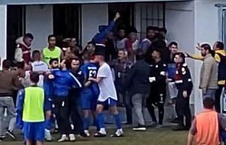 Muğla Süper Amatör Ligdeki karşılaşma sonrası...