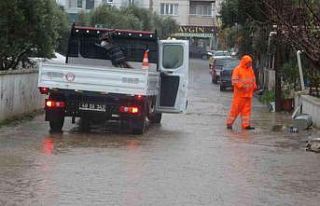 Muğla’da şiddetli yağış etkili oldu
