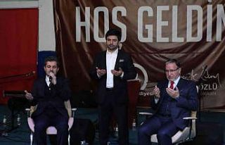 Muhabbet yolu gecesine yoğun ilgi