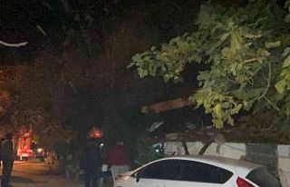 Müstakil evin odunluğunda çıkan yangın, mahalleliyi...