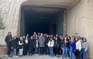 NEVÜ’lü öğrenciler Doğal Yeraltı Soğuk Hava...