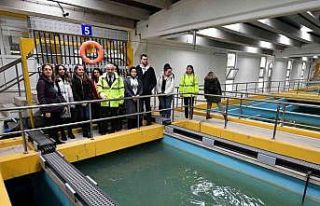 ODTÜ öğrencileri İvedik İçme Suyu Arıtma Tesisi’ni...