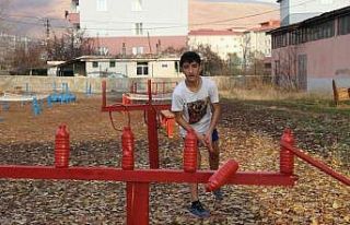 Öğrenciler için survivor parkuru kuruldu