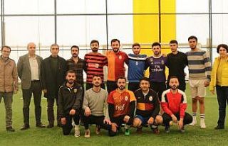 Öğrenciler spor ile stres atıyor