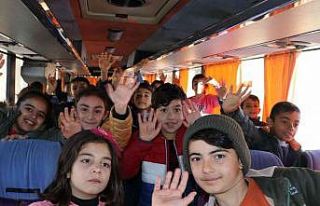 Öğrenciler tarihi müzede öğreniyor