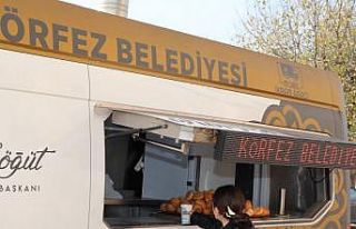 Öğrencilere sıcak çorba ikramı