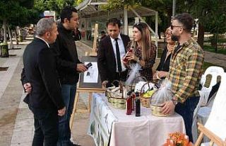 Öğrencilerin hazırladıkları ürünler görücüye...