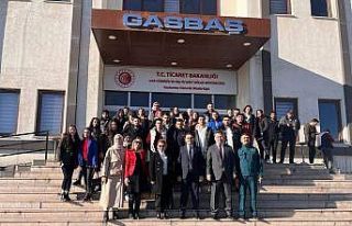 Oğuzeli MYO teknik öğrencileri geziye katıldı