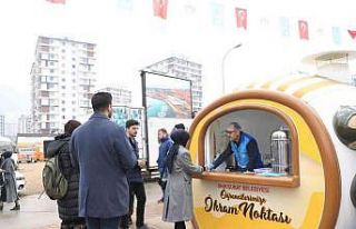 Onikişubat Belediyesinden öğrencilere sıcak çorba,...