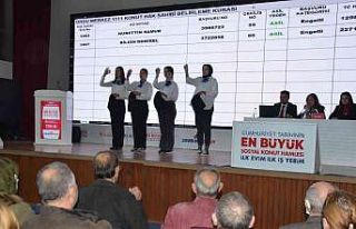 Ordu’da TOKİ çekilişi heyecanı