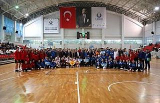 Ordu’da, üniversiteler arası voleybol müsabakaları...