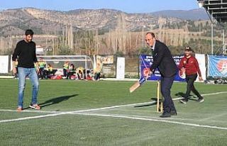 Pamukkale kriket heyecanına ev sahipliği yaptı