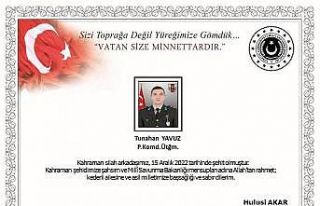 Pençe-Kilit operasyonu bölgesinde yaralanan asker...