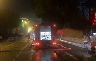 Pendik’te metruk binada çıkan yangın itfaiye...