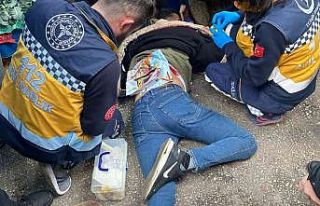 Perdeci ile pazarcının ’kasa’ koyma kavgasında...