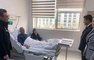 Rektör Aldemir, Kardiyoloji Servisi’ndeki çalışmalarını...