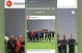 Saldırıya uğrayan Ozan, takımına sosyal medyadan...