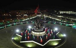 Salihli yeni yıla ışıl ışıl giriyor