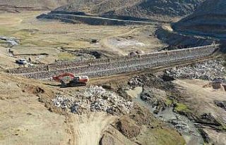 Salkımlı Göleti’nde çalışmalar devam ediyor