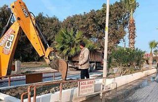 Samandağ’da çevre düzenlemesi