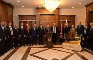 Samsun TSO yönetimine başarılar dilediler