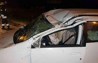 Samsun’da otomobil takla attı: 2 ağır yaralı