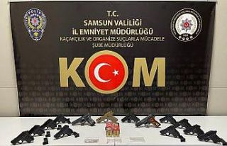 Samsun’da silah ticareti operasyonu: 6 gözaltı