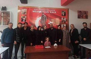 Şehidin ismi kütüphanede yaşayacak