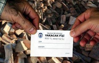 Selçuk Belediyesinden ihtiyaç sahibi ailelere yakacak...