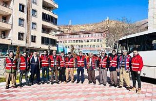 Şemdinli’de tonlarca çöp toplandı