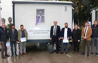 Seyyar arıcılara yaşam konteyneri