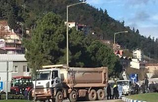 Sinop’ta kamyonun çarptığı yaya öldü