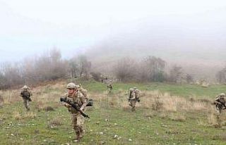 Sinop’ta komandolar dağları kontrol etti