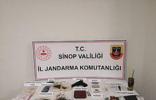 Sinop’ta uyuşturucu operasyonu
