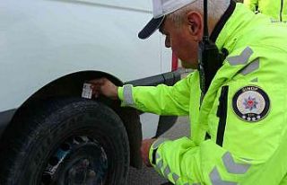 Sinop’ta zorunlu ‘kış lastiği’ denetimleri...