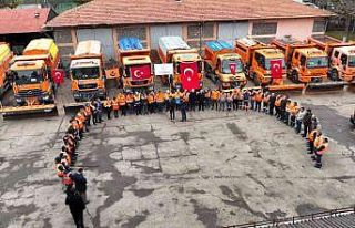 Sivas bin personel ve 500 araçla kışa hazır