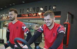 Sivasspor salonda çalıştı