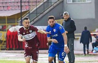Spor Toto 1. Lig: Boluspor: 2 - Bandırmaspor: 2