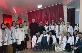 SUBÜ öğrencileri diyabete dikkat çekti