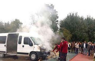 Sungurlu itfaiyesi 247 yangına müdahale etti