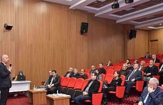 Tarımsal kuraklık kriz merkezi toplantısı