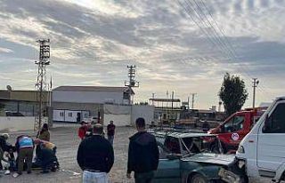 Tarsus’ta trafik kazası: 2 yaralı